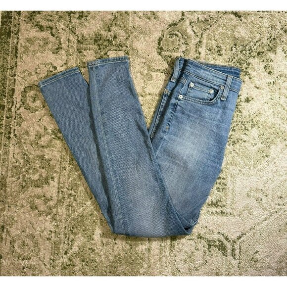 Rag & Bone Nina High Rise Skinny Jean Light Wash Size 25 - Picture 4 of 7